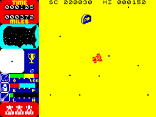 Tranz Am screenshot 3 for ZX Spectrum